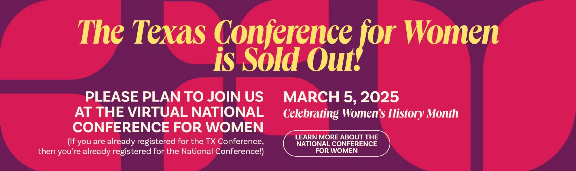 Texas Conference for Women (Home)